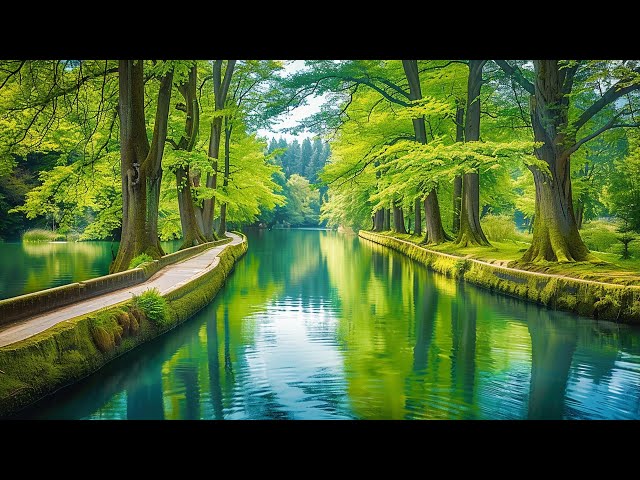 Relaxing Music For Stress Relief, Forest Birdsong Nature Sounds - Deep Healing Music for The Body