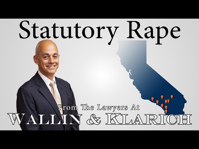 Statutory Rape California PC 261.5