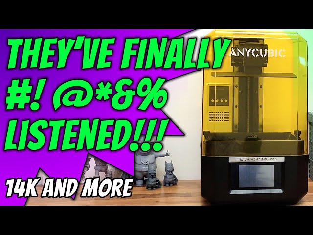 Anycubic Photon Mono M5S Pro HONEST review
