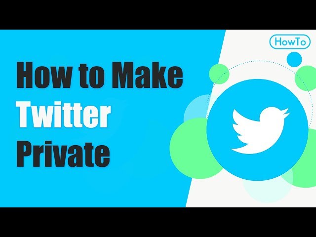 Make Twitter account private