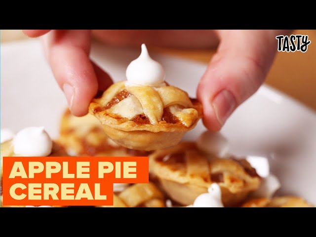 I Tried To Make Mini Apple Pie Cereal • Tasty