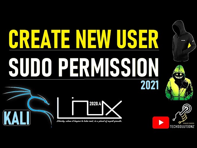 How to Create New Sudo Root User in Kali Linux 2020.4 | Create New Root User in Kali Permission Easy