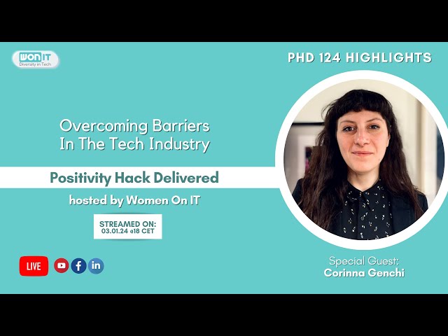 Overcoming Barriers In The Tech Industry | Corinna Genchi (PHD #124 Highlights)