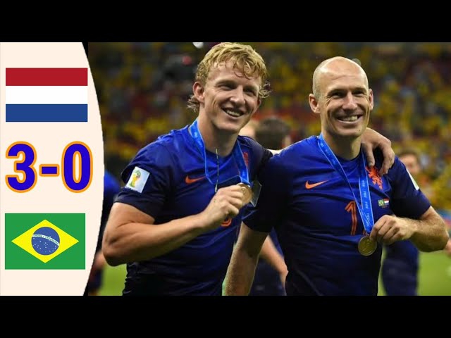 Netherland vs Brazil 3-0 World Cup (2014)3rd place Match Excellent Highlight  and goals HD