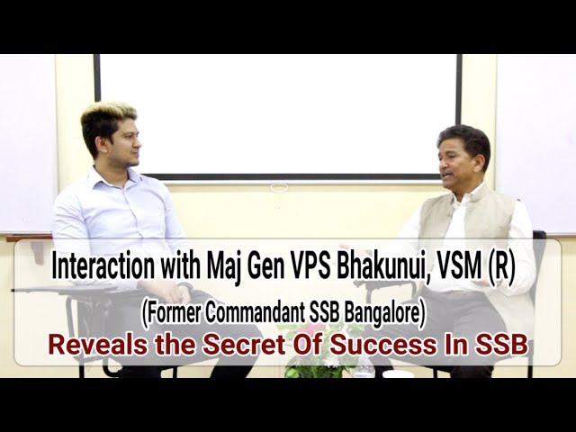 SSB Sure Shot Academy Reveals the Secret of Cracking the SSB Interview to the Youth of Kerala