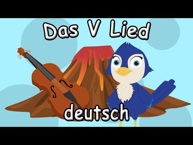 Das V-LIED - ABC song für Kleinkinder - Phonics Song Letter V german - Kinderlieder zum mitsingen
