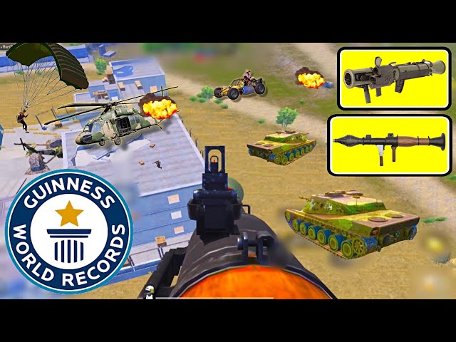 😱RPG-7 + M3E1-A Destroyed Base Campers & Tank , Helicopter Squads in PAYLOAD 3.0💥PUBG MOBILE