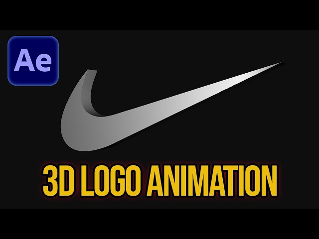 3D Rotierende Logo Animation in After Effects | Ohne Plugins
