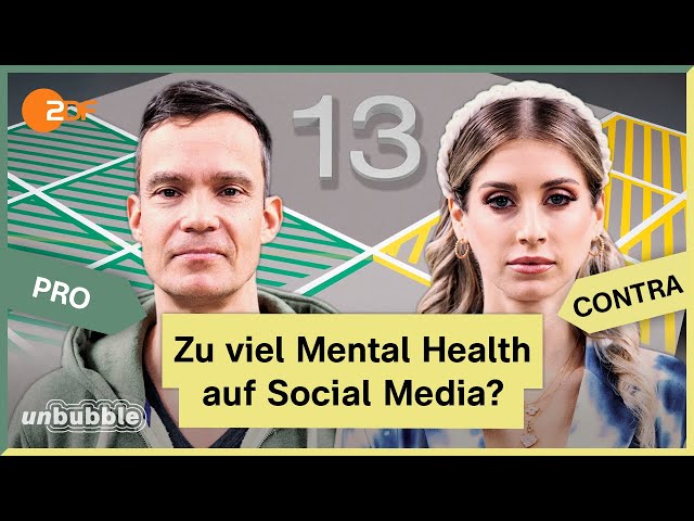 Depressionen, ADHS, Angststörungen auf Social Media: Gefährlicher Trend? | 13 Fragen | unbubble