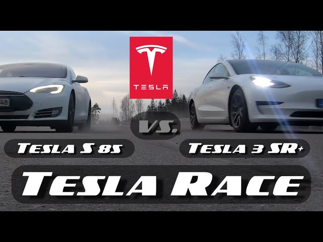 23. Tesla Race S85 vs. 3 SR+
