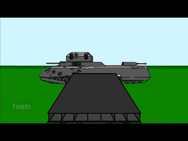 KV-6 BEHEMOTH vs LANDKREUZER P.1000 RATTE [FlipaClip]