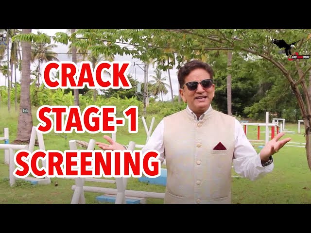 How to Crack Screening / Stage-1? 2 Minute Tips by Maj Gen VPS Bhakuni | SSB Sure Shot Academy