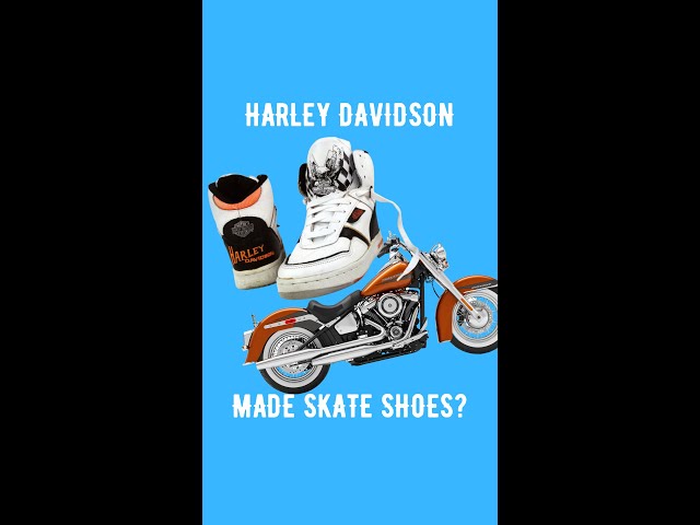 Would you skate Harley Davidson skate shoes?!