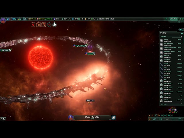Cracking a Ringworld in Stellaris