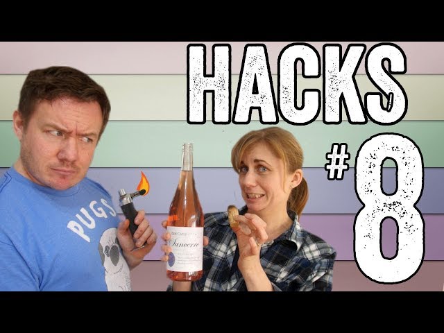 We tested Kitchen Hacks | Can you open a Wine Bottle with a Blowtorch?!