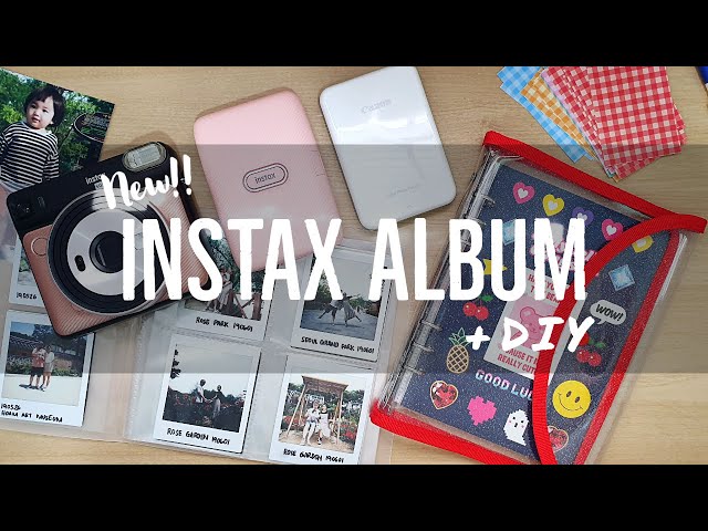 NEW Instax Mini & Square Album Collection + DIY