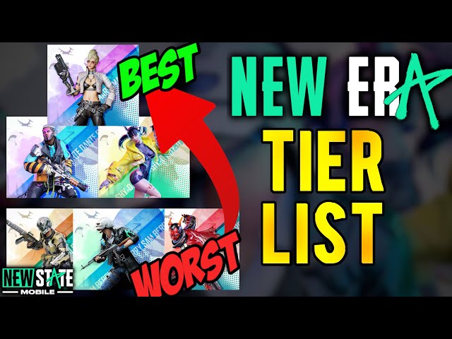 Ultimate Tier List for NEW ERA: JETA| New State Mobile
