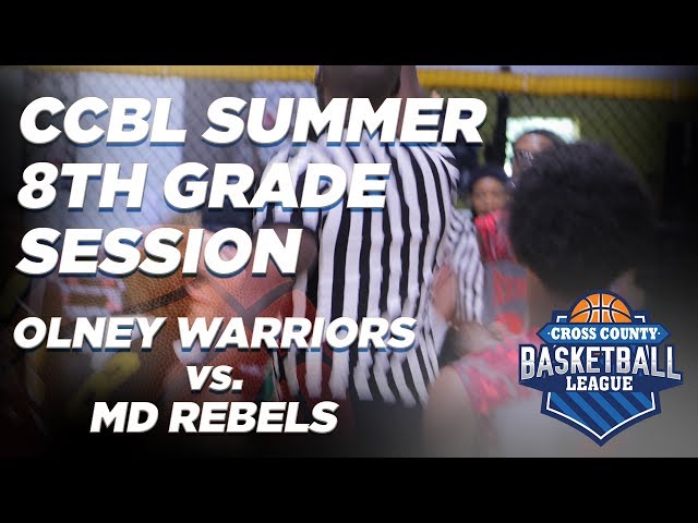 CCBL 8th Grade Session Olney vs MD Rebels semi final round