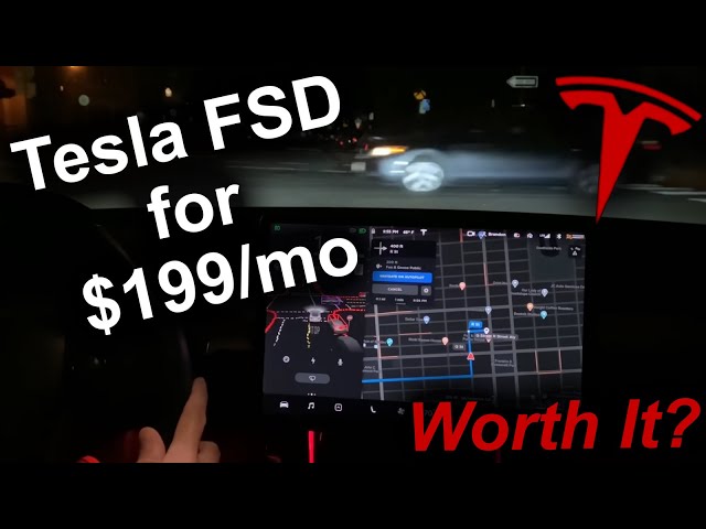 Tesla Finally Released a Full Self Driving Subscription!!!