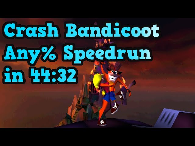 Crash Bandicoot 1 - Any% Speedrun in 44:32