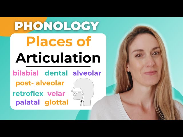 Place of Articulation | Consonant Sounds in English - Phonology