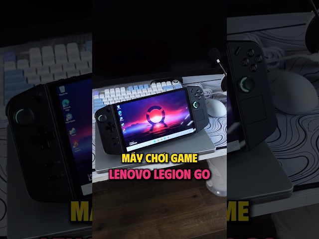 Máy chơi game Lenovo Legion Go, màn hình bự, quá đã! #shorts