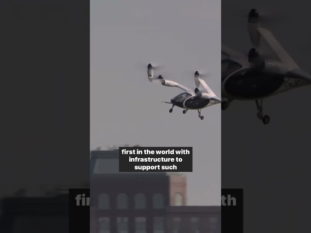 Electric Aircraft Takes Flight In NYC