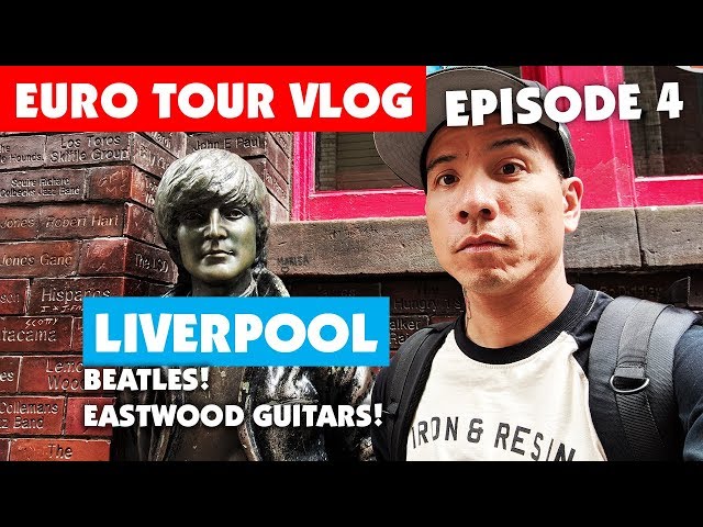 What It's Like Being A Touring Musician - Europe Ep.4: Liverpool - Beatles & Eastwood Guitars!