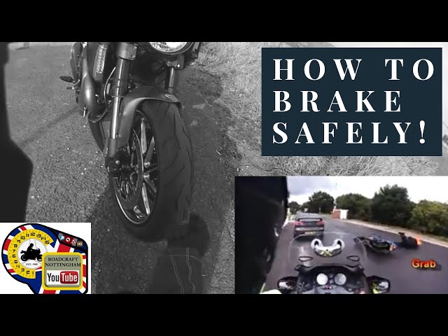 How to brake safely:  Motorcycle riding tips. 2011 Ducati Diavel Carbon ride.