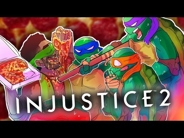 COWABUNGA DUDE it's The NINJA TURTLES! - [Injustice 2] | runJDrun