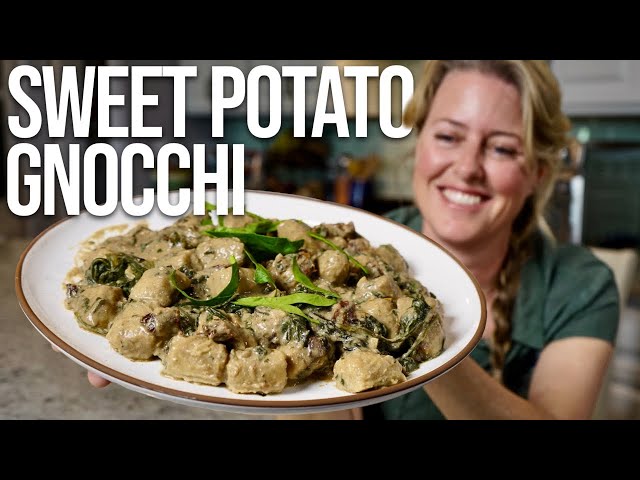 Plant-Based Sweet Potato Gnocchi (Gnocchi can be EASY!)
