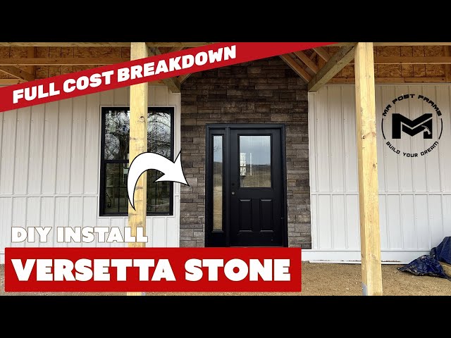 Barndominium Versetta Stone | Cost Breakdown | MAD County Standard | Ep 19