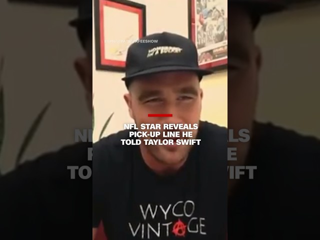 NFL star reveals pick-up line he told Taylor Swift