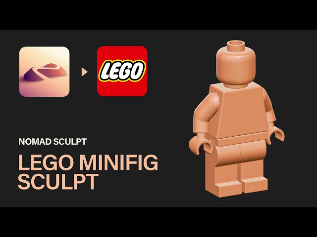 Nomad Sculpt: Lego Minifig Sculpt