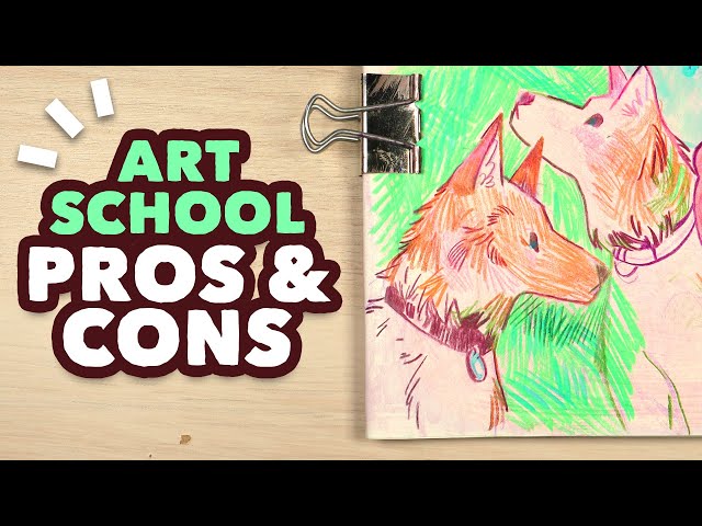 The Pros & Cons of Art School // from an illustration graduate