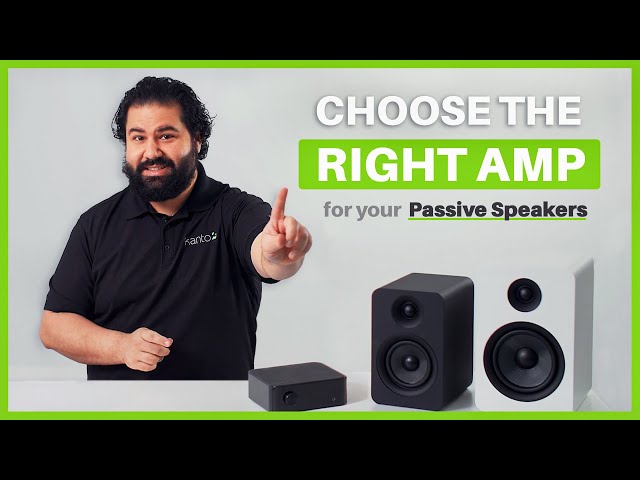 Ultimate Guide to Passive Speaker - Choosing the Right Amplifier | Kanto YU Passive 4" & 5.25"
