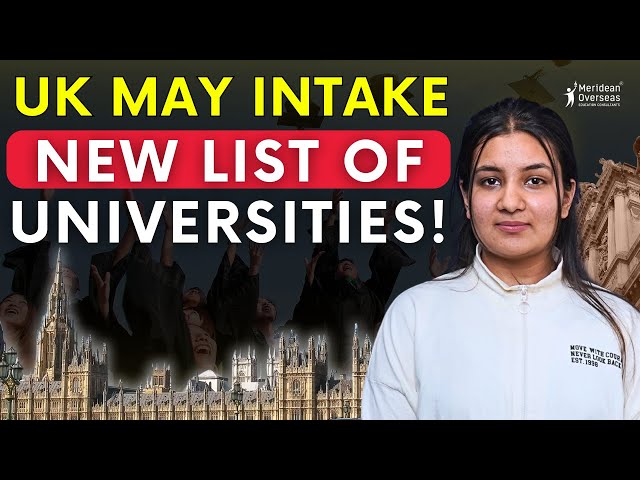Biggest Update: UK May Intake 2024 | New List of Universities | Study in UK 2024
