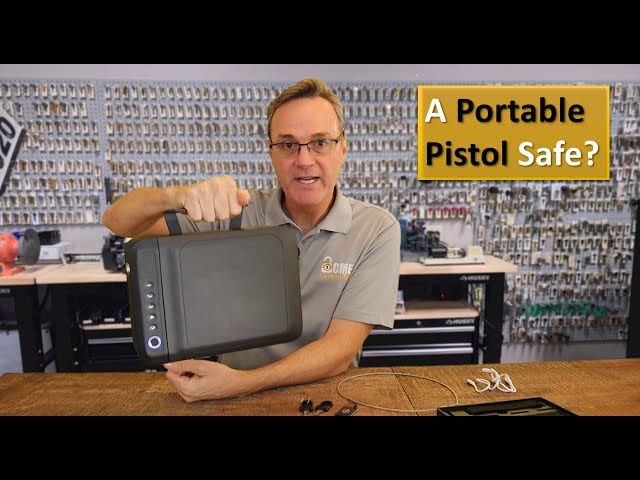 A Portable Gun Safe - ONNAIS Portable Pistol Safe Review