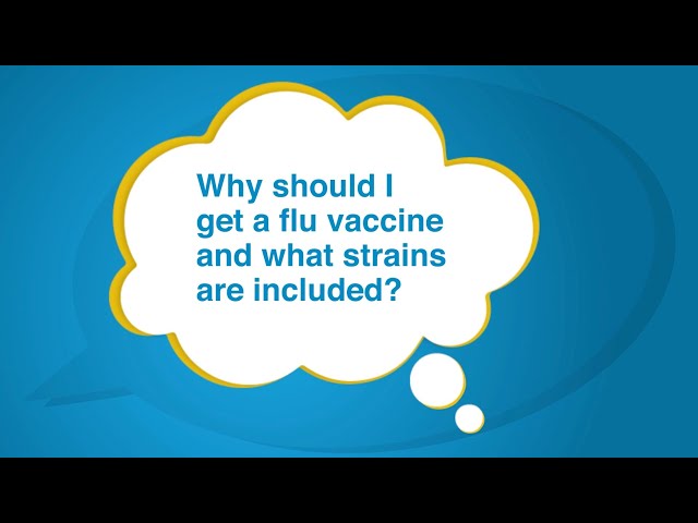 Why should I get a flu vaccine and what strains are included? – Just a Minute! with Dr. Peter Marks