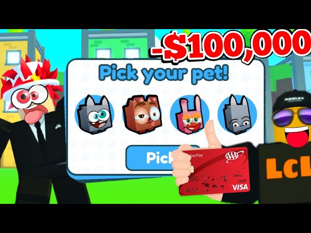 i SPENT $100,000 on SCAMMERS FAKE Pet Simulator X ROBLOX GAME (DIGITO)