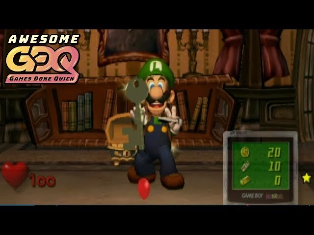 Luigi's Mansion by HDlax1 in 1:13:40 - AGDQ2019
