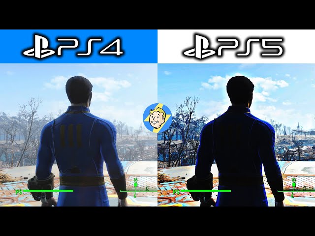 FALLOUT 4 | PS5 vs PS4
