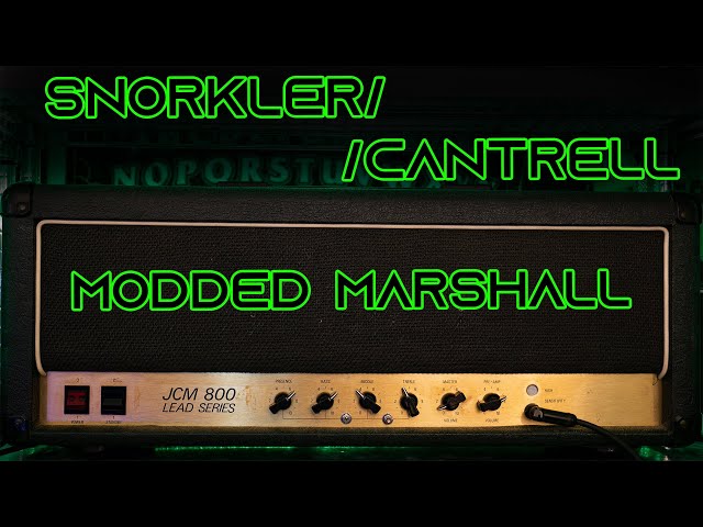 Marshall JCM800 Snorkler/Cantrell Mod