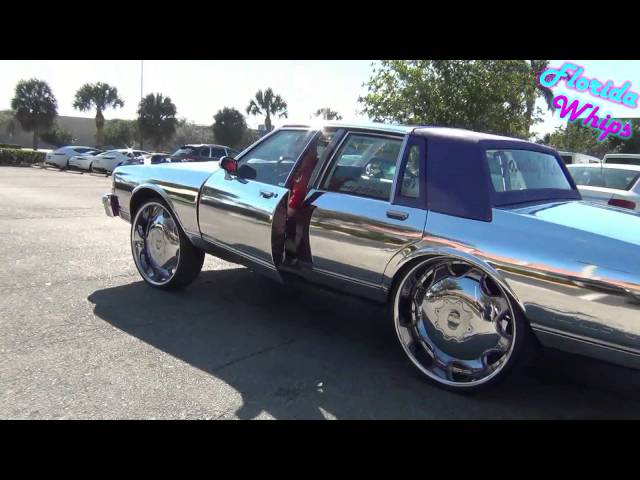 Chrome Box Chevy on 28's - Florida Whips - 1080p HD