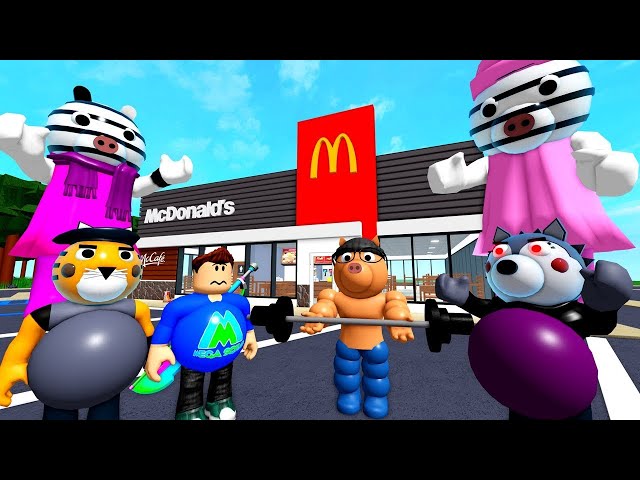 Roblox Piggy - Georgie HATES McDonalds + ASDF Memes! Animating Your Comments All Episodes Part 2!