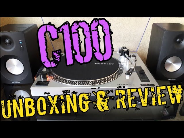 The Crosley C100 Unboxing & Review!