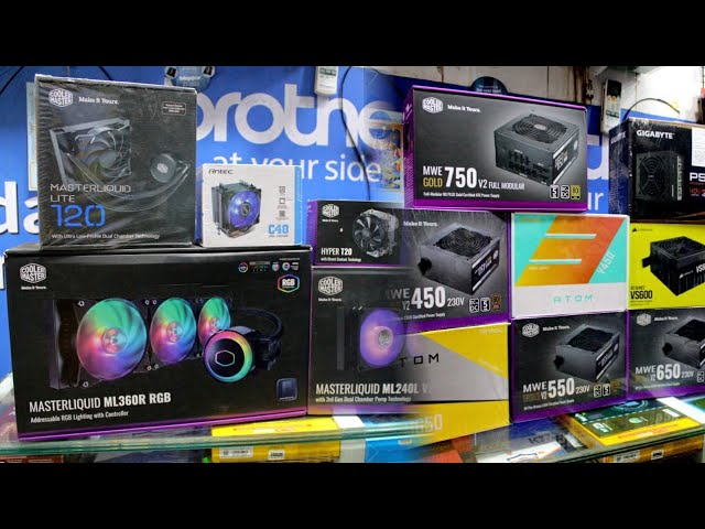 Budget Power Supply & Liquid Coolers Prices at Lamington Road | MAX IT WORLD !!!