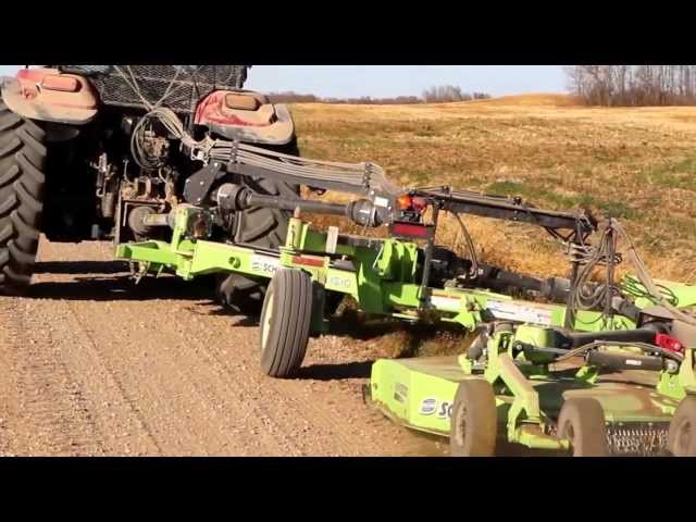Schulte FLX1510 Flex Arm and XH1500 Rotary Cutter
