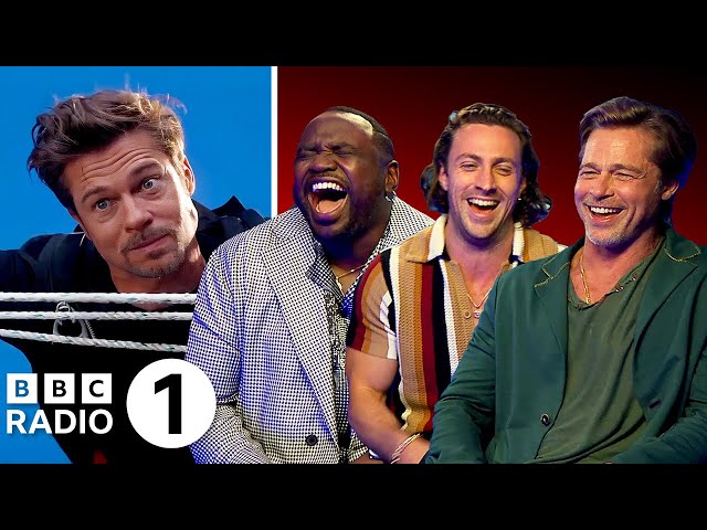 "The easiest thing ever!" Brad Pitt on Deadpool 2, Bullet Train and *incredible* directors’ notes
