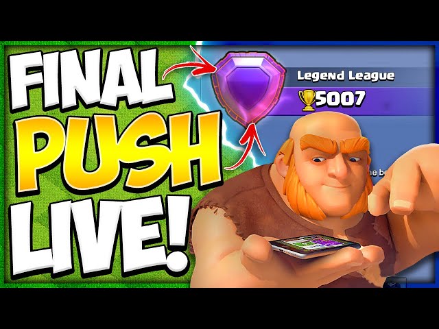 Time to Finish that TH11 Legends Push! Dragons and Lightnings Rule in Clash of Clans